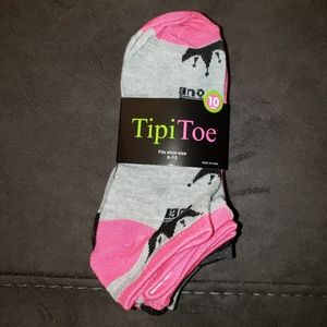 10-Pack Ladies Socks